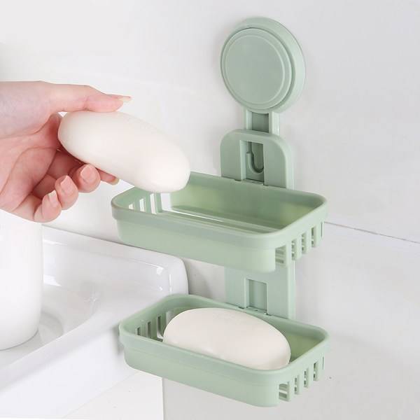 實用美觀的儲物架，打造清爽明亮的衛浴空間